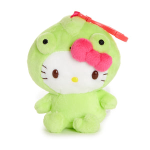 Hello Kitty Chameleon Plush Mascot Clip (Tropical Animal Series) Plush NAKAJIMA CORPORATION