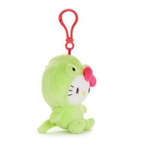 Hello Kitty Chameleon Plush Mascot Clip (Tropical Animal Series) Plush NAKAJIMA CORPORATION