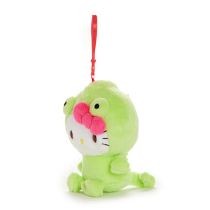 Hello Kitty Chameleon Plush Mascot Clip (Tropical Animal Series) Plush NAKAJIMA CORPORATION