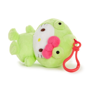 Hello Kitty Chameleon Plush Mascot Clip (Tropical Animal Series) Plush NAKAJIMA CORPORATION
