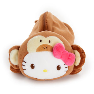 Hello Kitty Monkey Mini Pouch (Tropical Animal Series) Stationery NAKAJIMA CORPORATION