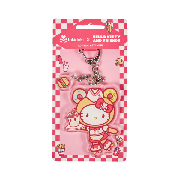 Hello Kitty x Tokidoki Drive-In Acrylic Keychain (Fast Food)