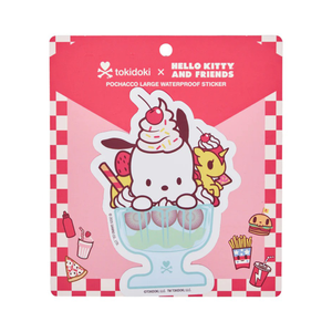 Pochacco x Tokidoki Large Sticker (Fast Food) Stationery TOKIDOKI