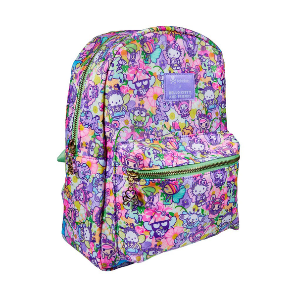 HELLO KITTY 星柄バックパック Hello Kitty and Friends x Tokidoki Midi Backpack (Butterfly Garden)