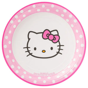 Hello Kitty Paper Napkin & Plate 32-pc Party Pack (Pink Dots) Paper Tableware Silver Buffalo