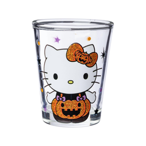 Hello Kitty Mini Glass 4-Piece Set (Halloween Costume) Seasonal Silver Buffalo