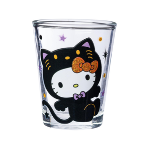 Hello Kitty Mini Glass 4-Piece Set (Halloween Costume) Seasonal Silver Buffalo