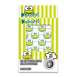 Keroppi Pose 20ct LED String Lights Home Goods Silver Buffalo