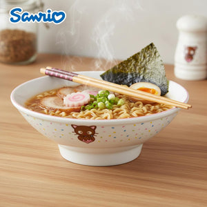 Chococat Ceramic Noodle Bowl and Chopstick Set (Sprinkles) Home Goods Silver Buffalo