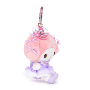 My Melody Pink Ribbon Plush Mascot Keychain (50th Anniv. Series) Accessory Global Original