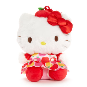 Hello Kitty Plush Mascot Clip (5 Apples Tall Series) Accessory NAKAJIMA CORPORATION