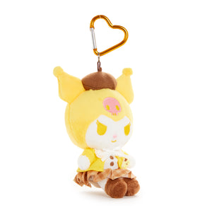 Kuromi Plush Mascot Keychain (Sanrio Friends Cosplay Series - Pompompurin) Accessory Global Original