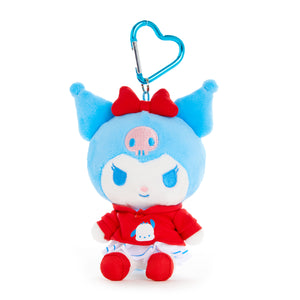Kuromi Plush Mascot Keychain (Sanrio Friends Cosplay Series - Pochacco) Accessory Global Original