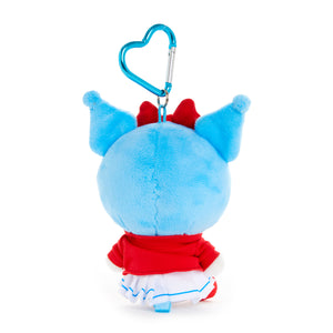 Kuromi Plush Mascot Keychain (Sanrio Friends Cosplay Series - Pochacco) Accessory Global Original