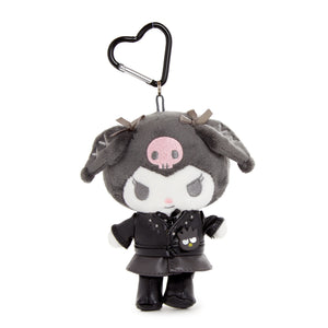 Kuromi Plush Mascot Keychain (Sanrio Friends Cosplay Series - Badtz-maru) Accessory Global Original