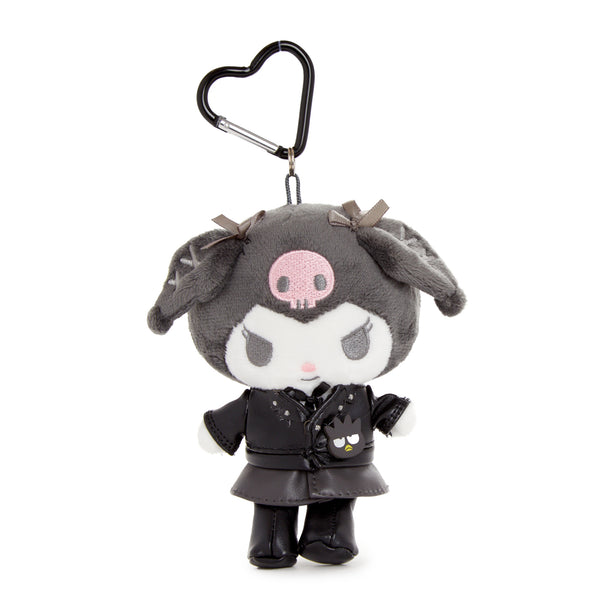 Kuromi Plush Mascot Keychain (Sanrio Friends Cosplay Series - Badtz-ma