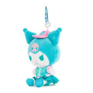 Kuromi Plush Mascot Keychain (Sanrio Friends Cosplay Series - Hangyodon) Accessory Global Original