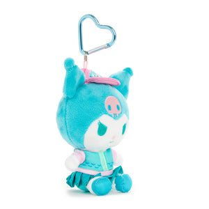 Kuromi Plush Mascot Keychain (Sanrio Friends Cosplay Series - Hangyodon) Accessory Global Original