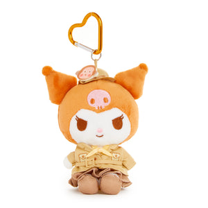Kuromi Plush Mascot Keychain (Sanrio Friends Cosplay Series - Monkichi) Accessory Global Original