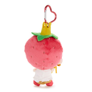 Strawberry King Plush Mascot Keychain (Strawberry News 50th Anniversary) Accessory Global Original