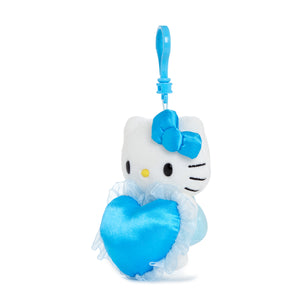 Hello Kitty Plush Mascot Clip (Something Blue Series) Accessory NAKAJIMA CORPORATION