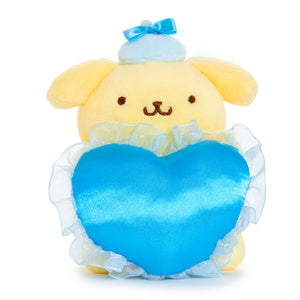 Pompompurin Plush Mascot Clip (Something Blue Series) Accessory NAKAJIMA CORPORATION