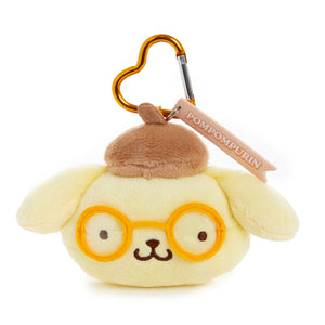 Pompompurin Plush Mascot Keychain (Glasses Series) Plush Global Original