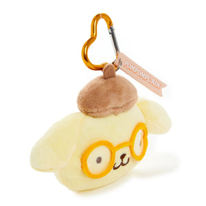 Pompompurin Plush Mascot Keychain (Glasses Series) Plush Global Original