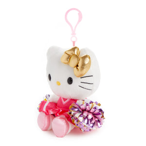 Hello Kitty Mascot Clip (Cheerleader Squad Series) Plush NAKAJIMA CORPORATION
