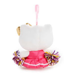 Hello Kitty Mascot Clip (Cheerleader Squad Series) Plush NAKAJIMA CORPORATION