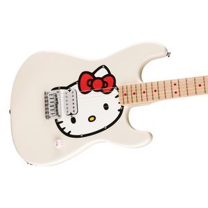 Hello Kitty x Fender White Stratocaster Guitar Home FENDER