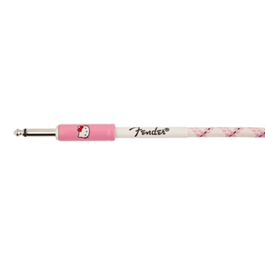 Hello Kitty x Fender White/Pink Woven Cable Home FENDER