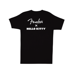 Hello Kitty x Fender Black Small Logo Tee Apparel FENDER
