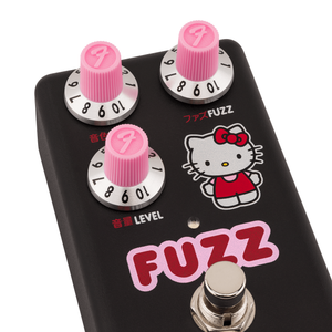 Hello Kitty x Fender Black Fuzz Pedal Home FENDER