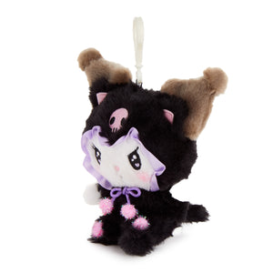 Kuromi Mascot Clip (Baby Kitten Series) Plush NAKAJIMA CORPORATION