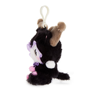 Kuromi Mascot Clip (Baby Kitten Series) Plush NAKAJIMA CORPORATION