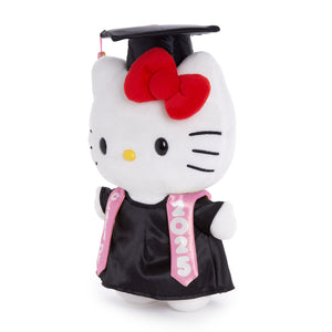Hello Kitty 9" Cap and Gown Graduation Plush (Pink) Plush HUNET GLOBAL CREATIONS INC