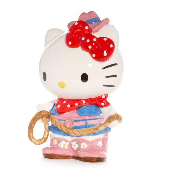 Hello Kitty Cowgirl Ceramic Bank