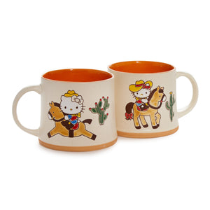 Hello Kitty Let's Ride Ceramic Mug Gift Set (Set of 2) Home Goods Blue Sky Clayworks