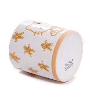 Hello Kitty Holiday Gingerbread Ceramic Candle Home Goods Blue Sky Clayworks