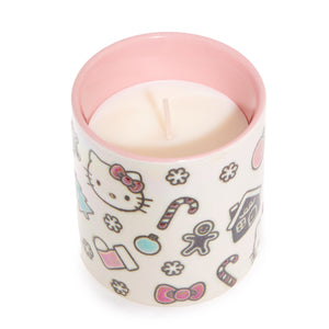 Hello Kitty Holiday Cheer Ceramic Candle Home Goods Blue Sky Clayworks