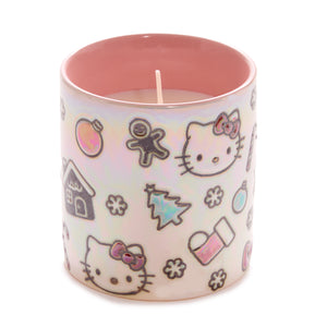 Hello Kitty Holiday Cheer Ceramic Candle Home Goods Blue Sky Clayworks