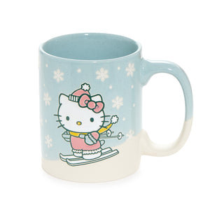 Hello Kitty & My Melody Holiday Ski Ceramic Mug Gift Set (Set of 2) Home Goods Blue Sky Clayworks