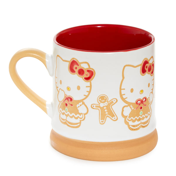 Hello Kitty Gingerbread Holiday Ceramic Mug Gift Set (Set of 2)