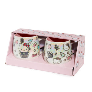 Hello Kitty Holiday Cheer Ceramic Mug Gift Set (Set of 2) Home Goods Blue Sky Clayworks
