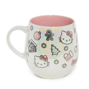 Hello Kitty Holiday Cheer Ceramic Mug Gift Set (Set of 2) Home Goods Blue Sky Clayworks
