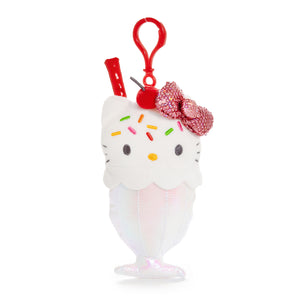 Hello Kitty Milkshake Mascot Clip (Classic Carhop Series) Accessory NAKAJIMA CORPORATION