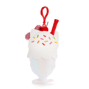 Hello Kitty Milkshake Mascot Clip (Classic Carhop Series) Accessory NAKAJIMA CORPORATION