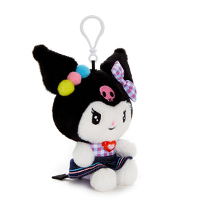Kuromi Mascot Clip (Retro Denim Series) Accessory NAKAJIMA CORPORATION