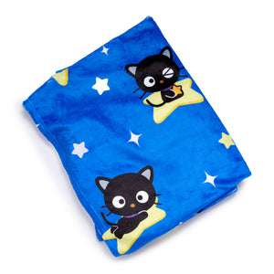 Chococat Starry Night Throw Blanket